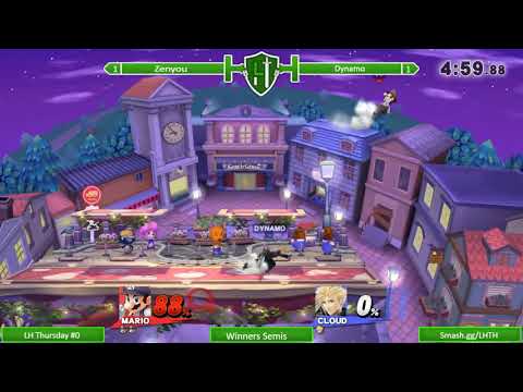 LHTH #0 eM | Zenyou (Mario) vs INX | Dynamo (Cloud) Winners Semis