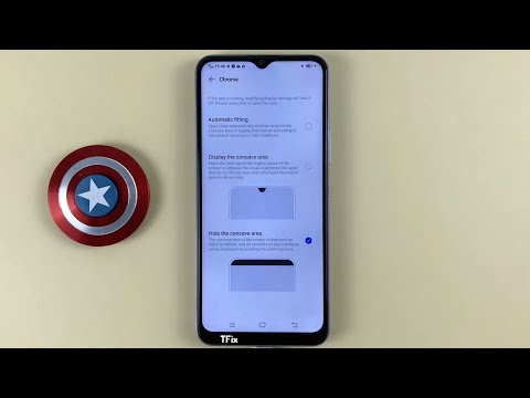 How to hide the front camera, hide the hole-punch screen on Vivo Y20 Android 10