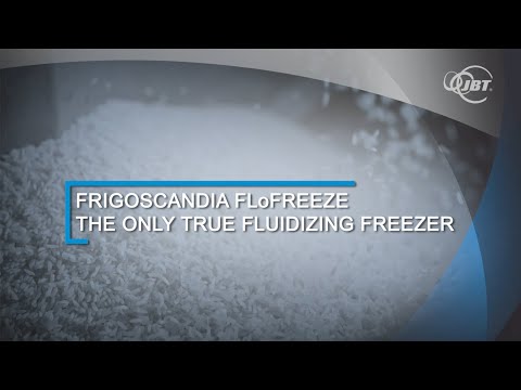 Frigoscandia FLoFREEZE® IQF - the only true fluidizing freezer