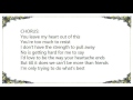 Bryan White - Leave My Heart Out of This Lyrics - Joella Nunez Bryan White - Leave My Heart Out of This Lyrics