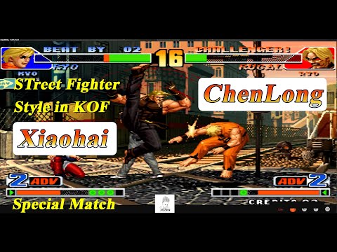 KOF 98 🔥  Xiaohai (小孩) 🔥Vs ChengLong (程龙) - Street Fighter in KOF- Amazing Special Rule - Must Watch