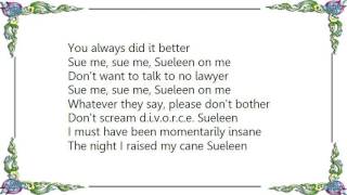 Golden Earring - Sueleen Lyrics