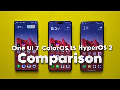 One UI 7 vs ColorOS 15 vs HyperOS 2 - S25 Ultra vs Oppo Find X8 Ultra vs Xiaomi 15 Ultra