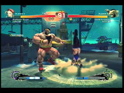 Professor Rouse (Cammy) vs. Geom Punjiplaya (Zangief)