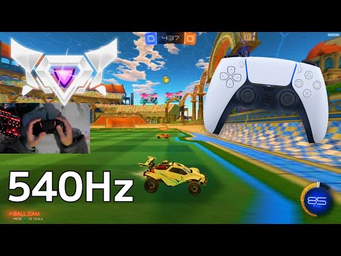 PS5 Controller ASMR 😴 Rocket League Ranked 🏆 Satisfying 360 FPS 4K