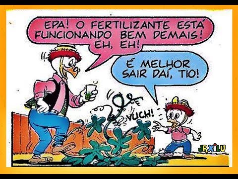 Professor Pardal - O Superfertilizante - gibis quadrinhos Disney