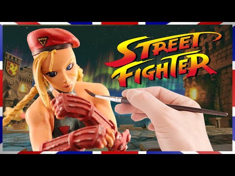 Cammy White 1/6 Scale Resin Model Kit Delta Red Costume