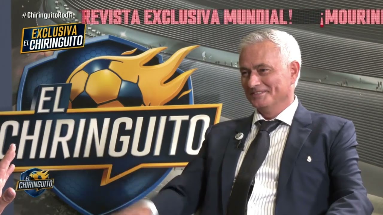 💪🏼  MOURINHO, EN EXCLUSIVA CON PEDREROL: "LOS JUGADORES ME HAN PROTEGIDO"