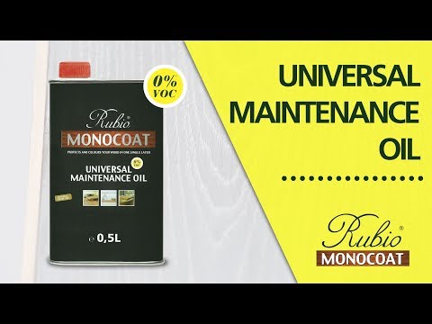 Rubio Universal Maintenance Oil, Brown, 100 ML - Video 3