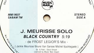 J. Meurisse Solo • Black Country (De Frost Legior's Mix)