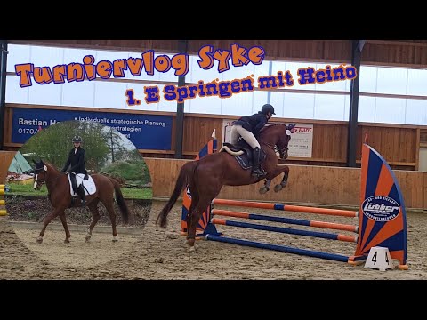 Tournament vlog Syke - first E jumping with Heino🤯