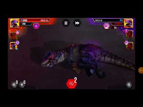 Jurassic World The Game Omega 09 Reviving/Healing Himself