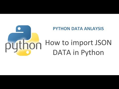 Python Pandas Tutorial 25 How To Import Json Data In Python Importing Json Data In Python