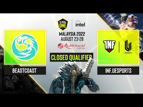 Dota2 - beastcoast vs INF.UESPORTS - Game 2 - ESL One Malaysia 2022 SA: Closed Qualifier