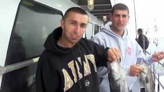 preview picture of video 'Fishing with Steve and Steve on the Helen H Hyannis, Ma'