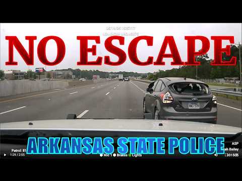 Wild Arkansas Police Chase Ends in Violent TVI Crash! 💥 Drugs Inside Car