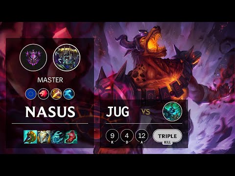 Nasus Jungle vs Hecarim - EUW Master Patch 11.24b