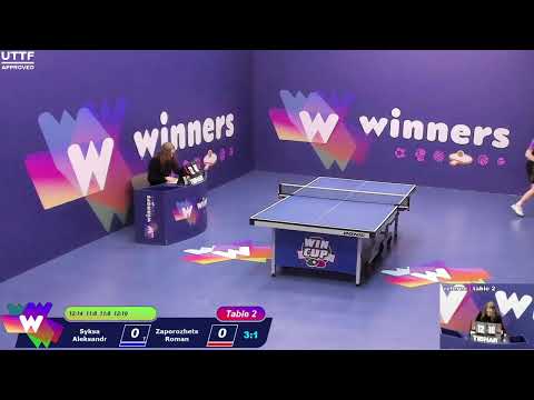 WINners CUP table 2  14.01 Syksa Aleksandr - Zaporozhets Roman 20:00
