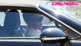 Melanie Griffith Cruises Beverly Hills In Her Black Bentley 8.11.15 - TheHollywoodFix.com