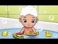 Bath Song - Splish Splash | Kidz Area Nursery Rhymes