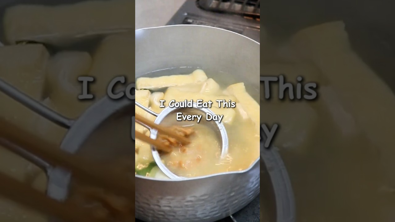 Healthy Japanese Breakfast in 10 Minutes #japanesefood #cooking  #foodshorts #misosoup #breakfast