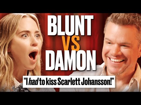 Matt Damon: Egyszer meg kellett csókolnom Scarlett Johanssont, pokoli volt
