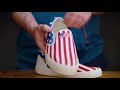Flagshoes Video Product Review - Slip On shoe with Flag of the United States of America design