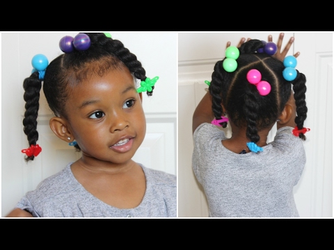 Ponytails & Twists | Cute Hairstyles for Kids