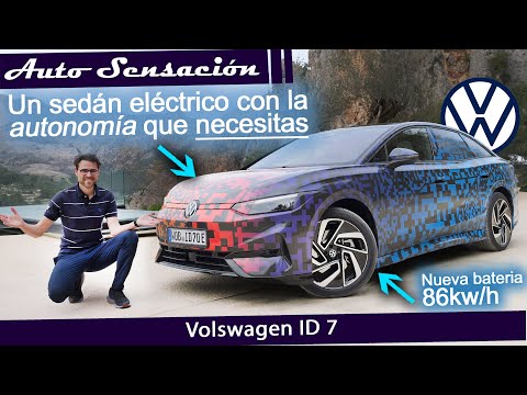 Prueba Volkswagen Id7 2024 . El sedan electrico premiun de VW con la autonomía que necesitas.