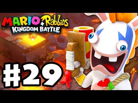 Mario + Rabbids Kingdom Battle - Gameplay Walkthrough Part 29 - World 4! Final Challenge!