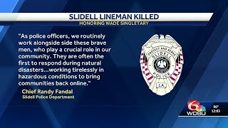 Slidell community mourns Cleco lineman who died in line of duty
