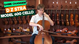 Exceptional Tone! D Z Strad Model 600 Cello Review & Sound Test 🎻 (Professional Series)