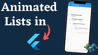 Flutter: animate your app lists display with cool flutter animations #flutterdev #flutteranimation