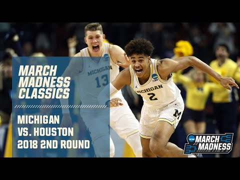 Michigan's thrilling NCAA tournament win over Houston (FULL GAME)