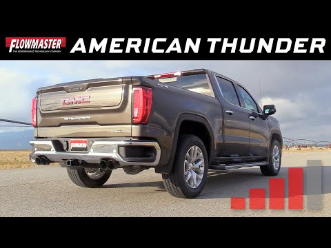 2019 GM Silverado/Sierra 1500 6.2L - American Thunder Cat-back Exhaust 817891