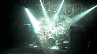 Saxon &quot;Rock the Nations&quot; &amp; Schlagzeugsolo Bochum Zeche 2011 (P0595)