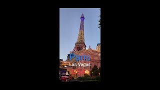Paris Las Vegas at a glance パリス/ラスベガスちらっと紹介#shorts