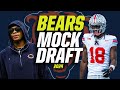 NEW 2024 NFL MOCK DRAFT: Chicago Bears DRAFT Marvin Harrison With No. 1 Overall Pick I CBS Sports