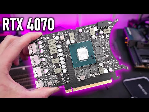 Nvidia macht wieder Nvidia-Sachen - RTX 4070 "OC" Review und Teardowns