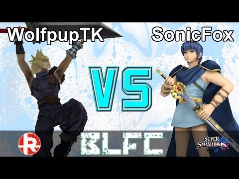 WolfpupTK (Cloud) vs EchoFox | SonicFox (Marth) - BLFC 2017 Smash 4 Tournament
