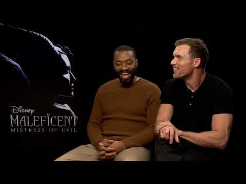 MALEFICENT - MISTRESS OF EVIL Ed Skrein & Chiwetel Ejiofor full Interview  DISNEY Movie