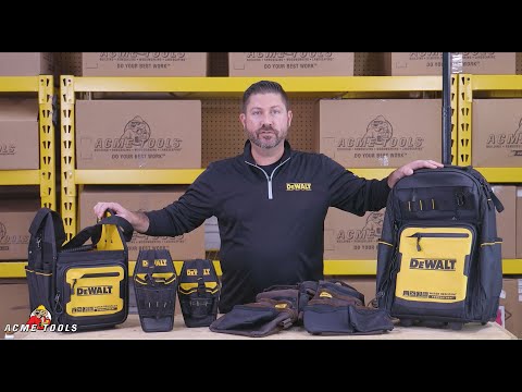 DeWalt Soft Storage Solutions (Bags, Belts & More)