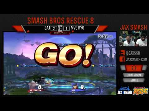 SBRVIII - Saj(Bayonetta) Vs. MVG | Ryo(Ike,Corrin) WiiU Singles LF