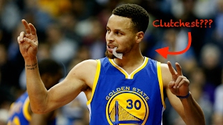 IS CURRY THE CLUTCHEST PLAYER EVER???