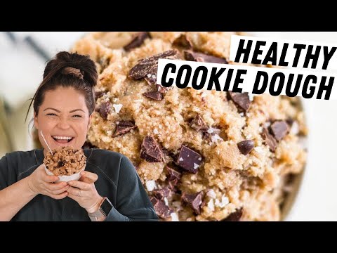 Healthy Cookie Dough (Vegan, Paleo)