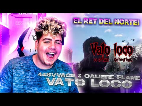 (REACCIÓN) 44svvage & Calibre Flame - Vato loco #SPANISHDRILL