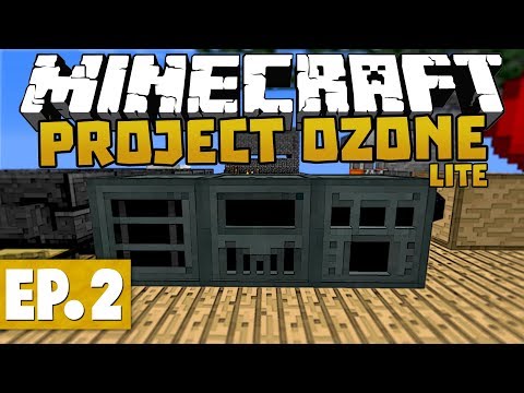 Project Ozone Lite - Mechanical User, Tinkers Smeltery & Obsidian? #2 [Modded Questing Skyblock]