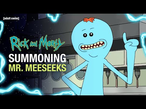 Summoning Mr. Meeseeks | Rick and Morty | adult swim