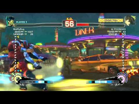SSF4 AE Bison (WafflyBug) vs Yang (Poongko) Japanese Ranking Match