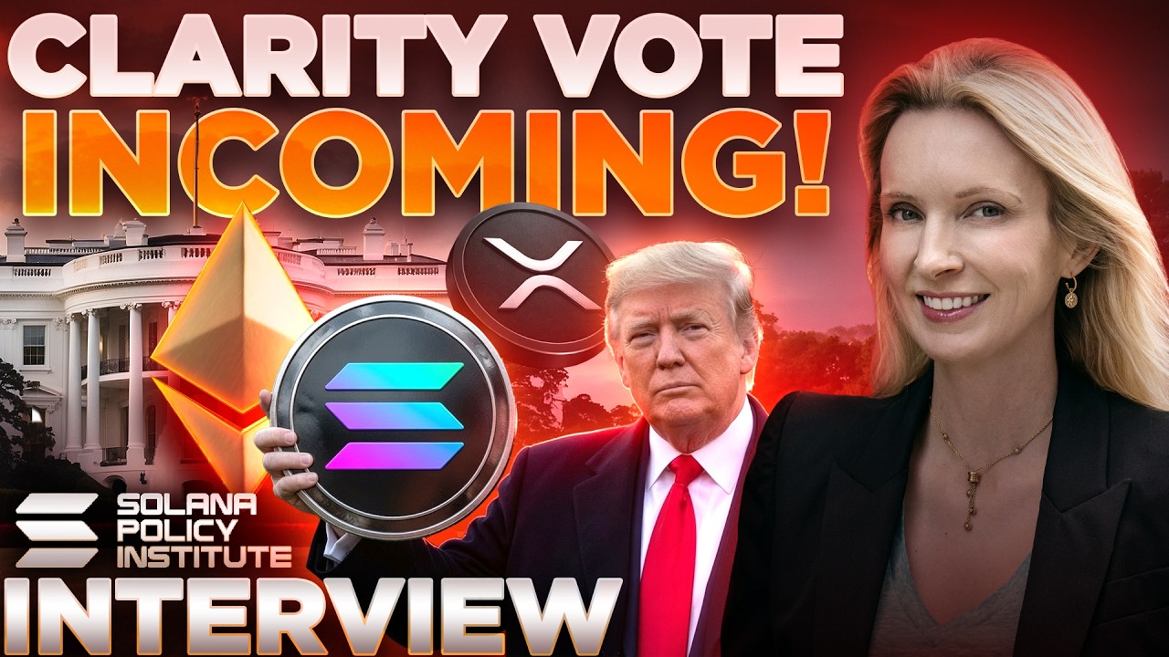Trump Strikes CLARITY Deal!🚨Vote Incoming!🔥INTERVIEW Solana Policy Institute Kristen Smith
